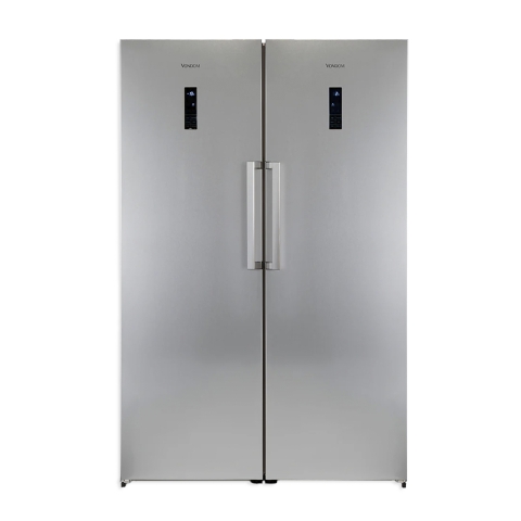 HELADERA + FREEZER VONDOM AC 627L COMBO PLATINUM